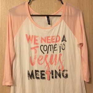 Soft Boutique Baseball Shirt Size S